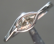 0.25ct Gray VS1 Marquise Diamond Ring R7797