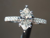 0.55ct K VS1 Marquise Diamond Ring R7935