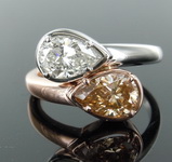 SOLD...1.71ctw Diamond Bypass Ring R8316