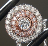 0.10ct Light Blue SI2 Round Brilliant Diamond R8413