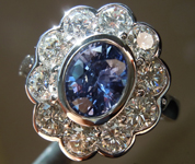 SOLD....1.40ct Blue Oval Shape Sapphire Ring R8600