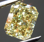 SOLD.....2.22ct Intense Yellow VS1 Radiant Cut Diamond R8721