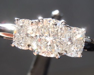 SOLD...1.09ctw G-H Cushion Cut Diamond Ring R948