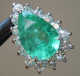 2.55ct Pear Shape Emerald Necklace R9690