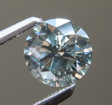 SOLD....0.80ct Light Gray Round Brilliant Diamond R9697